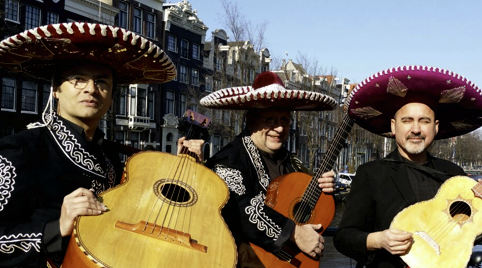 Mariachis voor lefdadigheidsevenementen