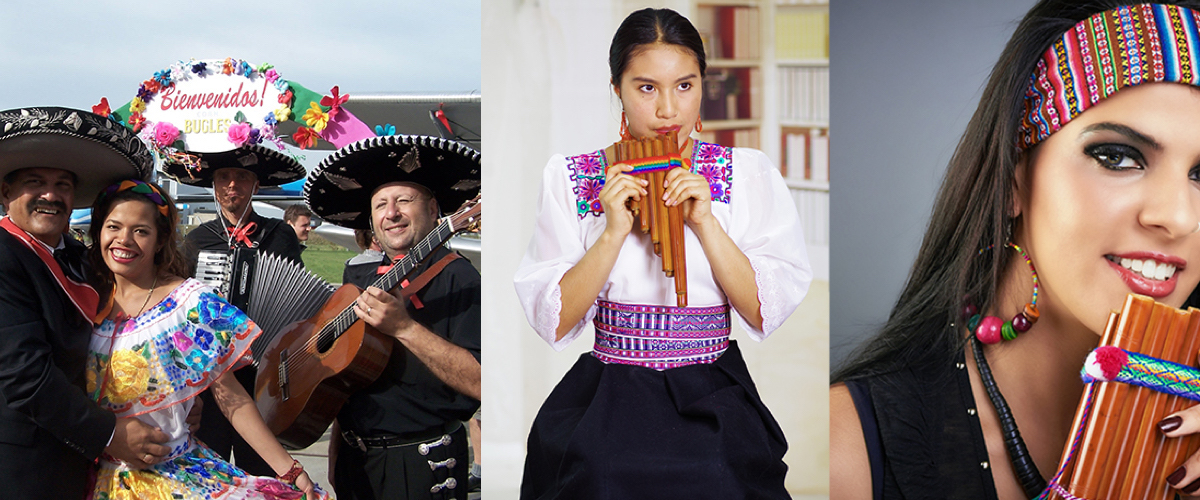 Professionele muzikanten Mariachi del Caribe